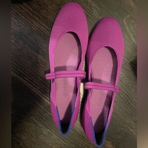 Rothy’s Square Mary Jane Size 11 NIB Wild Orchid